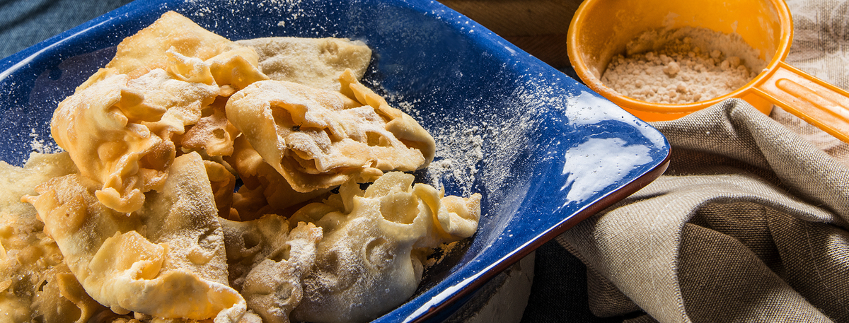 Baked chiacchiere recipe