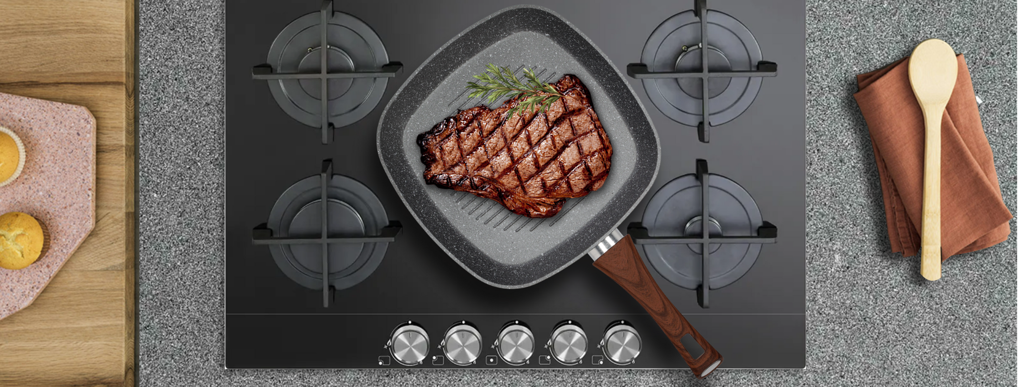 Bistecchiera liscia o rigata: quale è meglio usare?