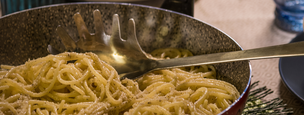 Rezept für Cacio e Pepe