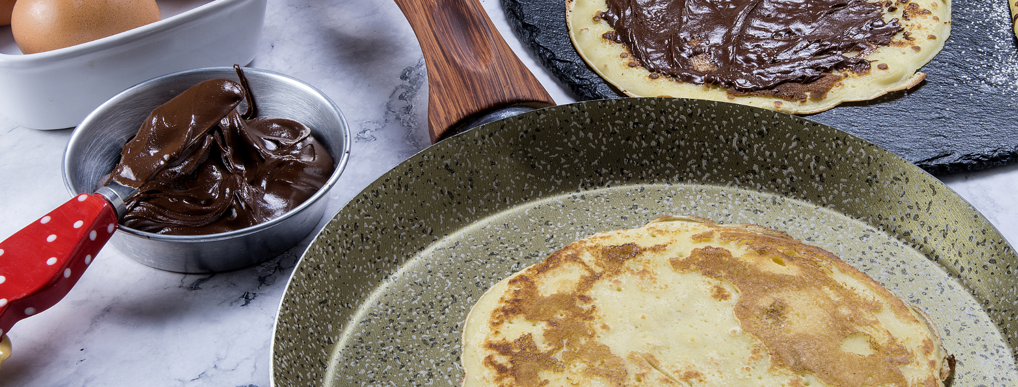 Crêpes fatte in casa: come scegliere la padella per crêpes