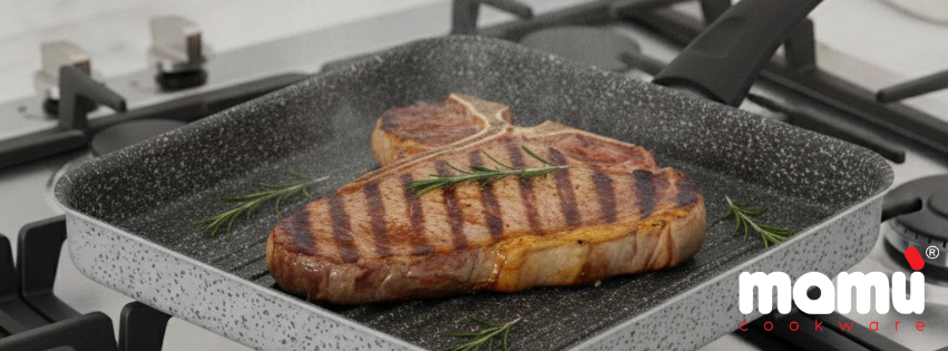 The Secret to the Perfect Steak: What Do Grill Pan Grooves and Hamburger Press Dots Actually Do?