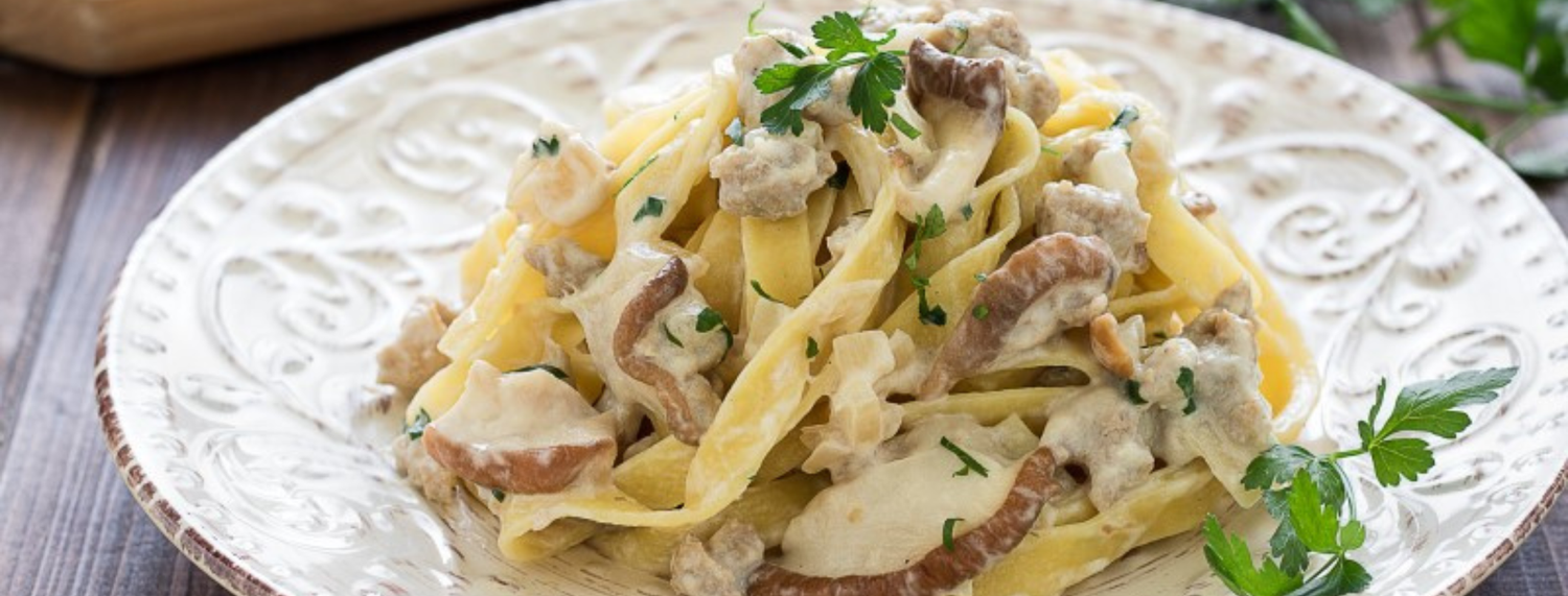 Ricetta tagliatelle alla boscaiola