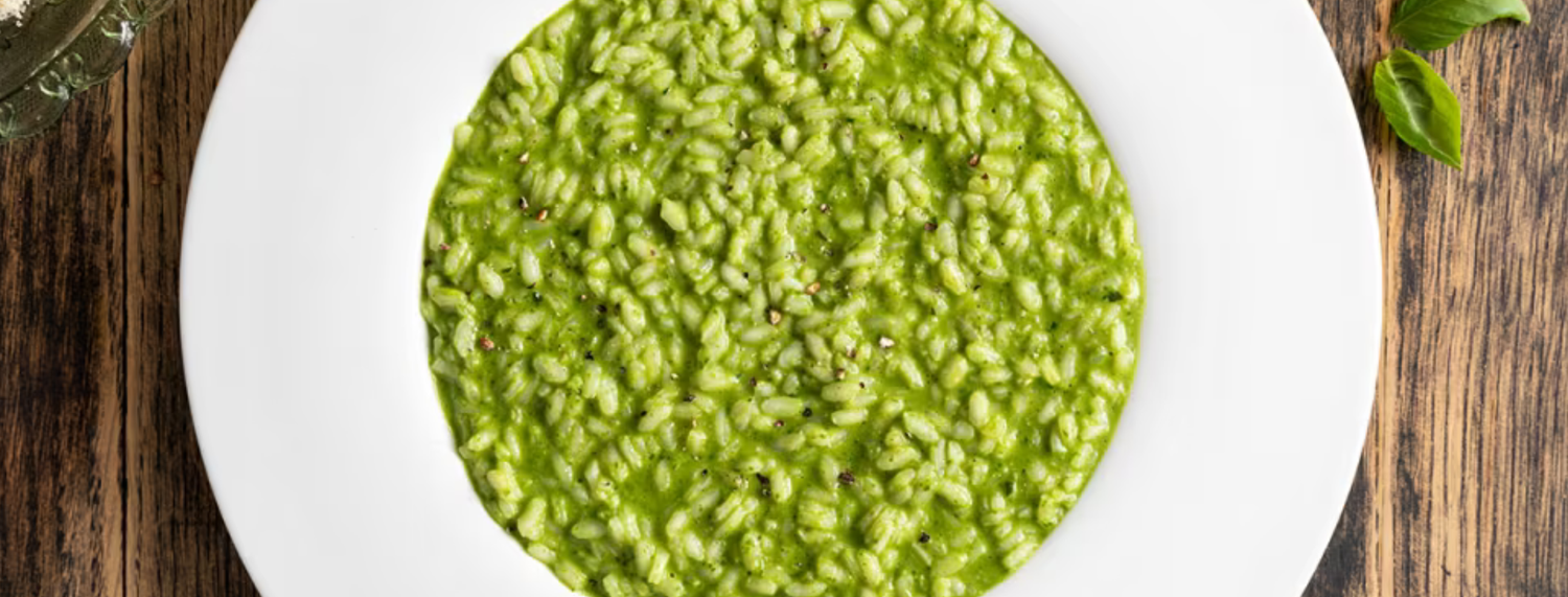 Ricetta risotto al basilico