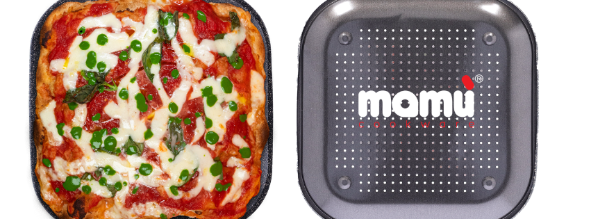 Pizza e focaccia croccanti come in pizzeria: scopri le teglie forate Happy Stone