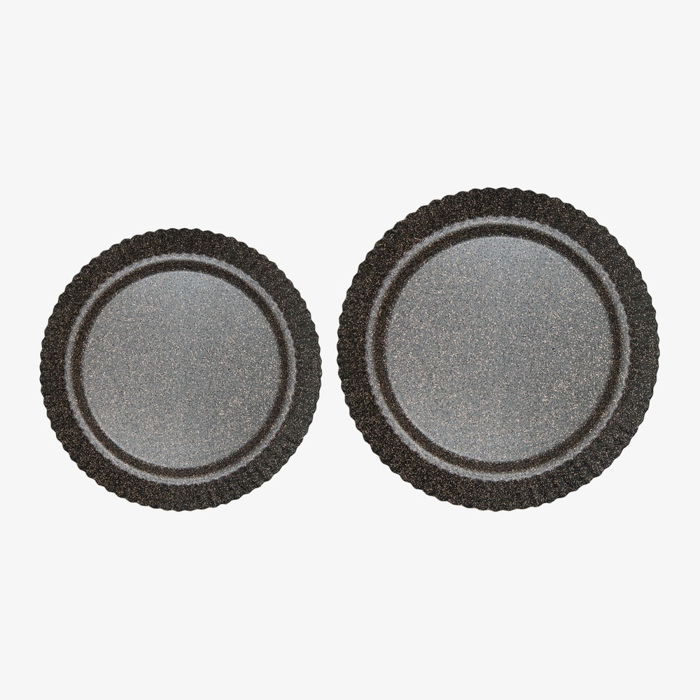 Set mit 2 Tarteformen aus Aluminium, Ø 28/32 cm Happy Stone – Foto 2 - 1