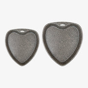 Set mit 2 Herzformen aus Aluminium, Ø 22/26 cm Happy Stone – Foto 2