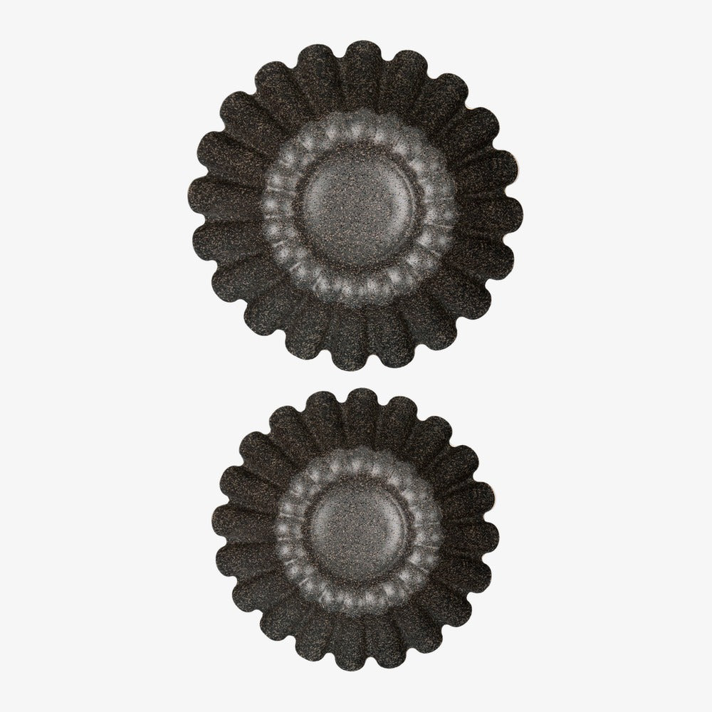 Set 2 stampi budino antiaderenti alluminio Ø 24/28 cm Happy Stone – foto 2