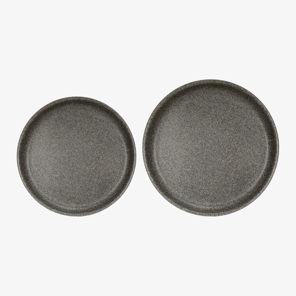 Set mit 2 Pizzaformen aus Aluminium, Ø 28/32 cm Janet 2.0 – Foto 2 - 1