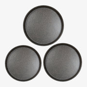 Set mit 3 Focacciaformen aus Aluminium, Ø 34/36/38 cm Happy Stone – Foto 2