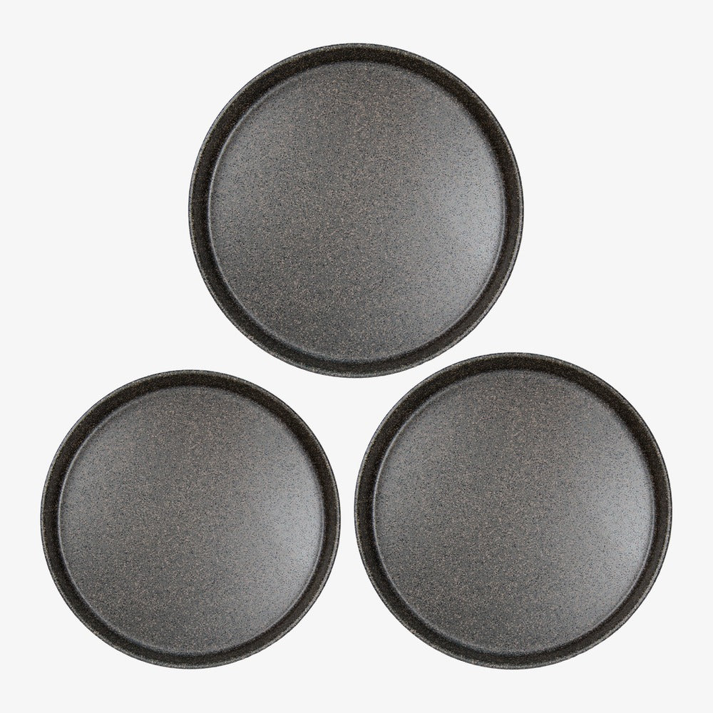 Set mit 3 Focacciaformen aus Aluminium, Ø 34/36/38 cm Happy Stone – Foto 2