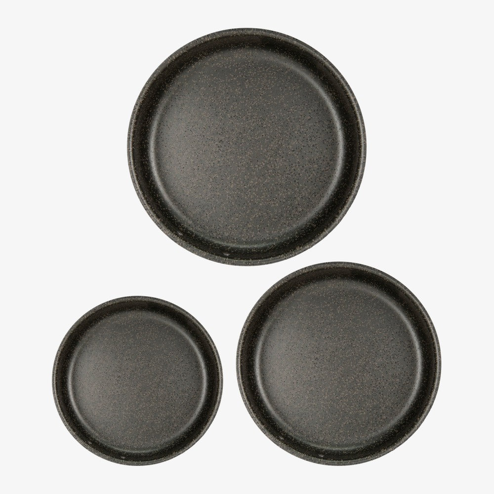 Set 3 tortiere tonde antiaderenti alluminio Ø 20/24/28 cm Janet 2.0 – foto 2