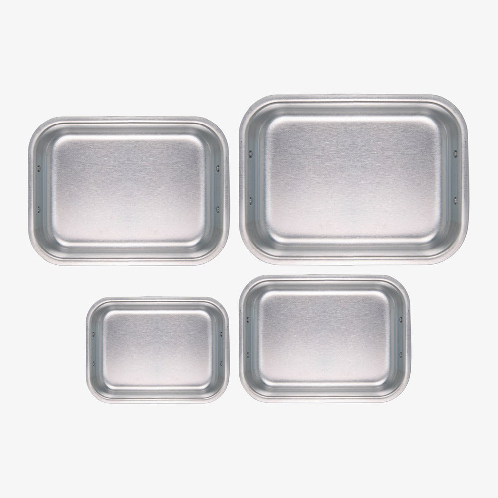 Set 4 rostiere in alluminio puro 99,5% Ø 25/30/35/40 cm Cotture d'Amare – foto 2