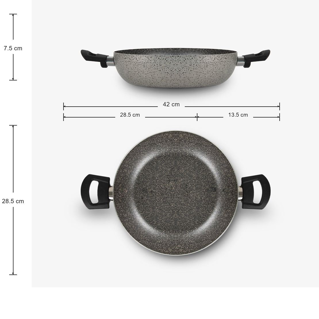 Set 3 saltapasta antiaderenti alluminio Ø 24/28/32 cm Janet 2.0 – foto 7