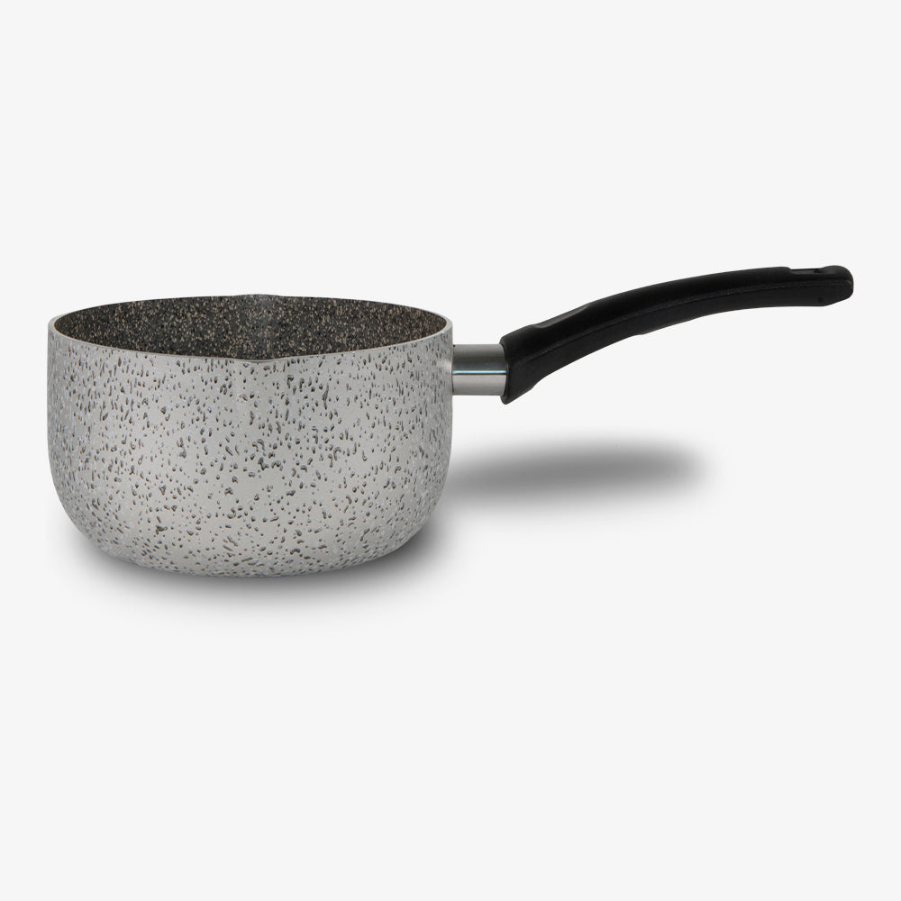 Bollitore antiaderente maneggevole alluminio PFOA free antigraffio pratica cottura veloce made in italy_2