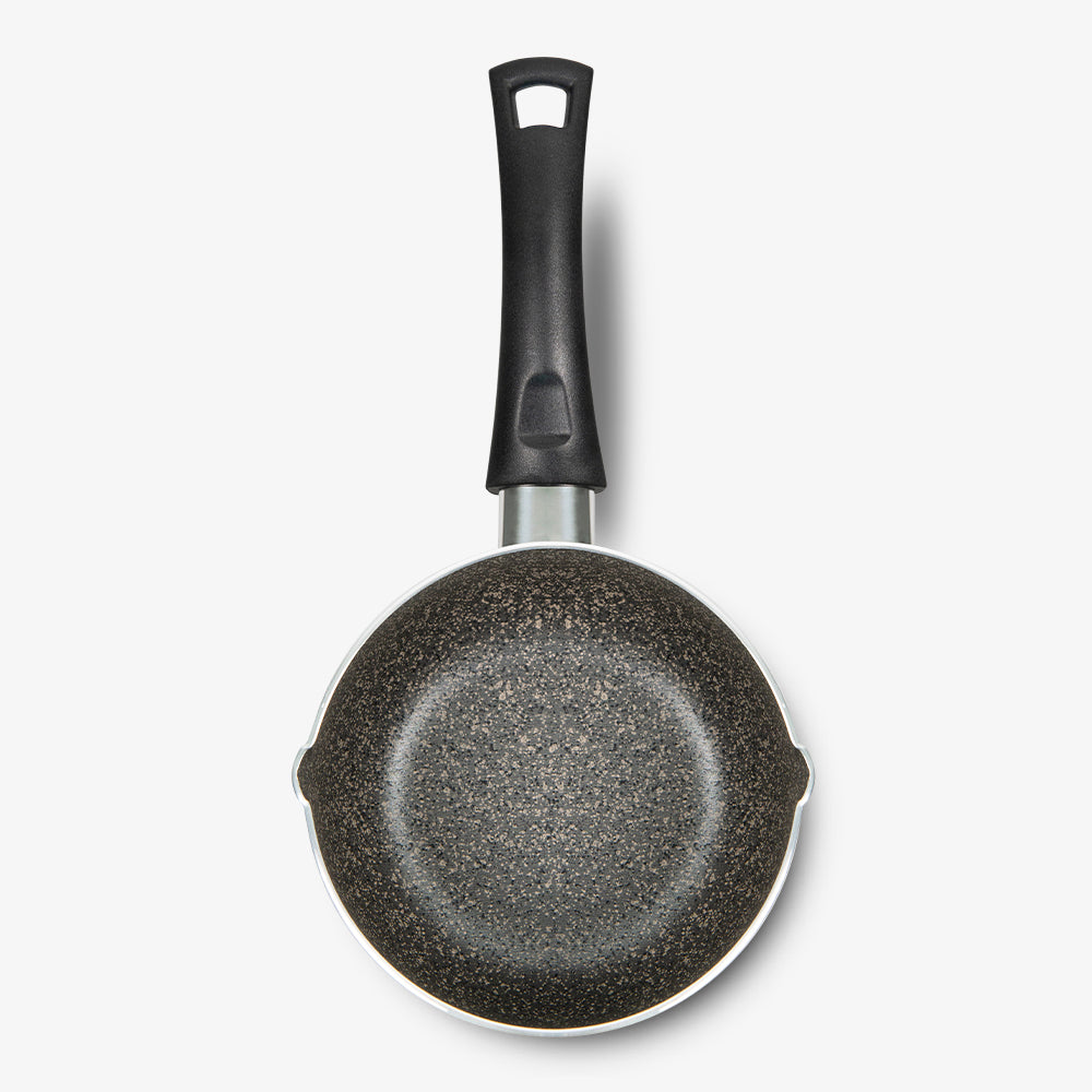 Bollitore antiaderente maneggevole alluminio PFOA free antigraffio pratica cottura veloce made in italy_3 - 3