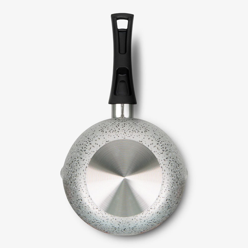 Bollitore antiaderente maneggevole alluminio PFOA free antigraffio pratica cottura veloce made in italy_4 - 4