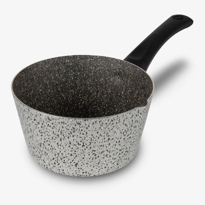 Casseruola Conica antiaderente maneggevole alluminio PFOA free antigraffio pratica cottura veloce made in italy