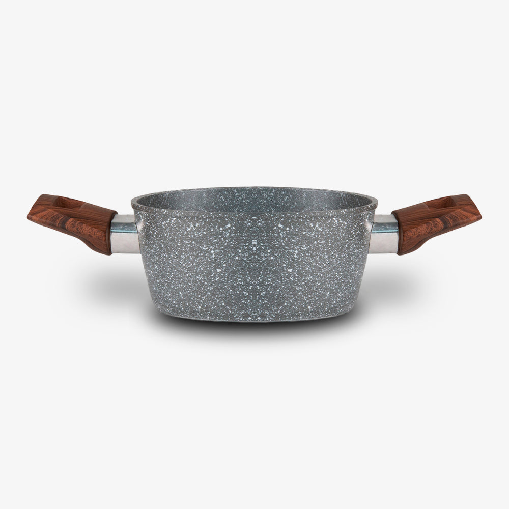 Casseruola con due manici ad induzione con alto spessore resistente_2