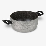 Casseruola con due manici antiaderente maneggevole alluminio PFOA free antigraffio pratica cottura veloce made in italy_1