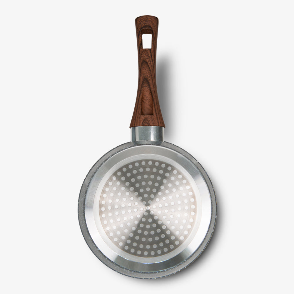 Casseruola con un manico ad induzione con alto spessore resistente_4