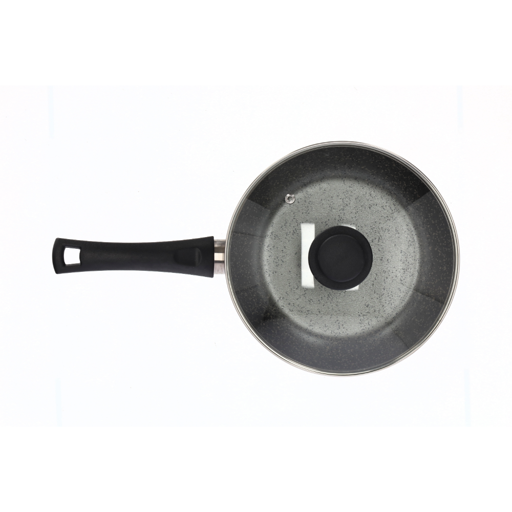 Mamù Saltapasta con manico antiaderente con coperchio in vetro alluminio pfoa free antigraffio cottura veloce made in italy_4