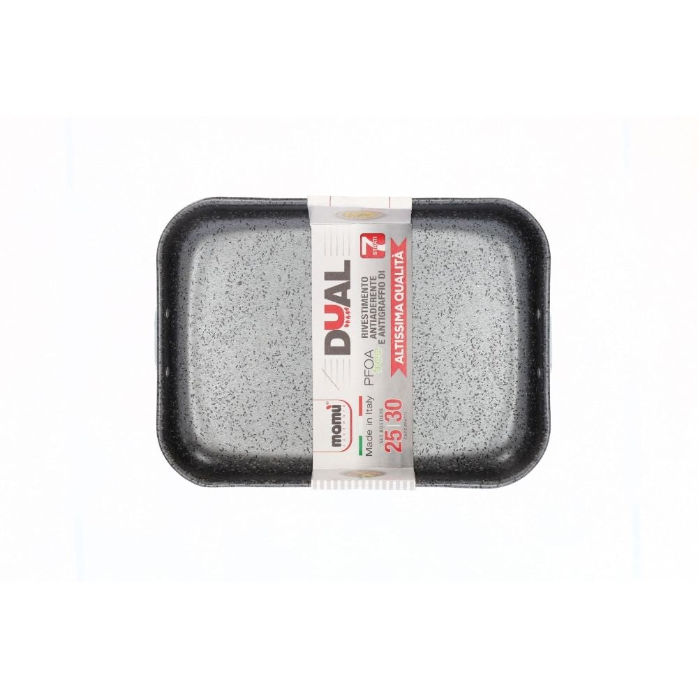 Mamù set rostiere antiaderenti alluminio 7 strati pfoa free antigraffio made in italy_5