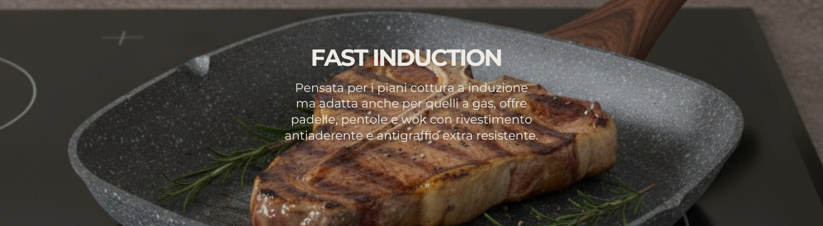 Fast Induction linea prodotti Mamu cookware
