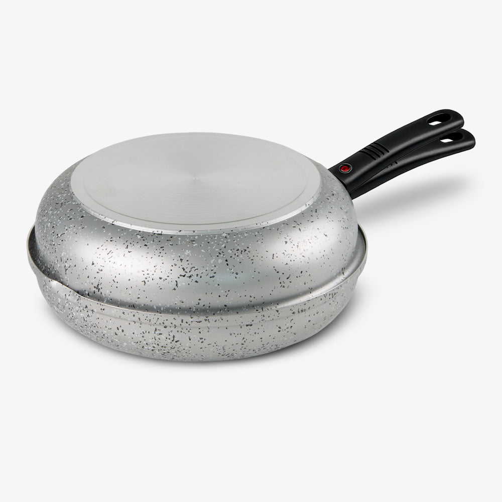 Fornetto Alto antiaderente alluminio antigraffio PFOA free con cucina rapida sul fornello con il gusto tipico della cottura al forno made in italy_1
