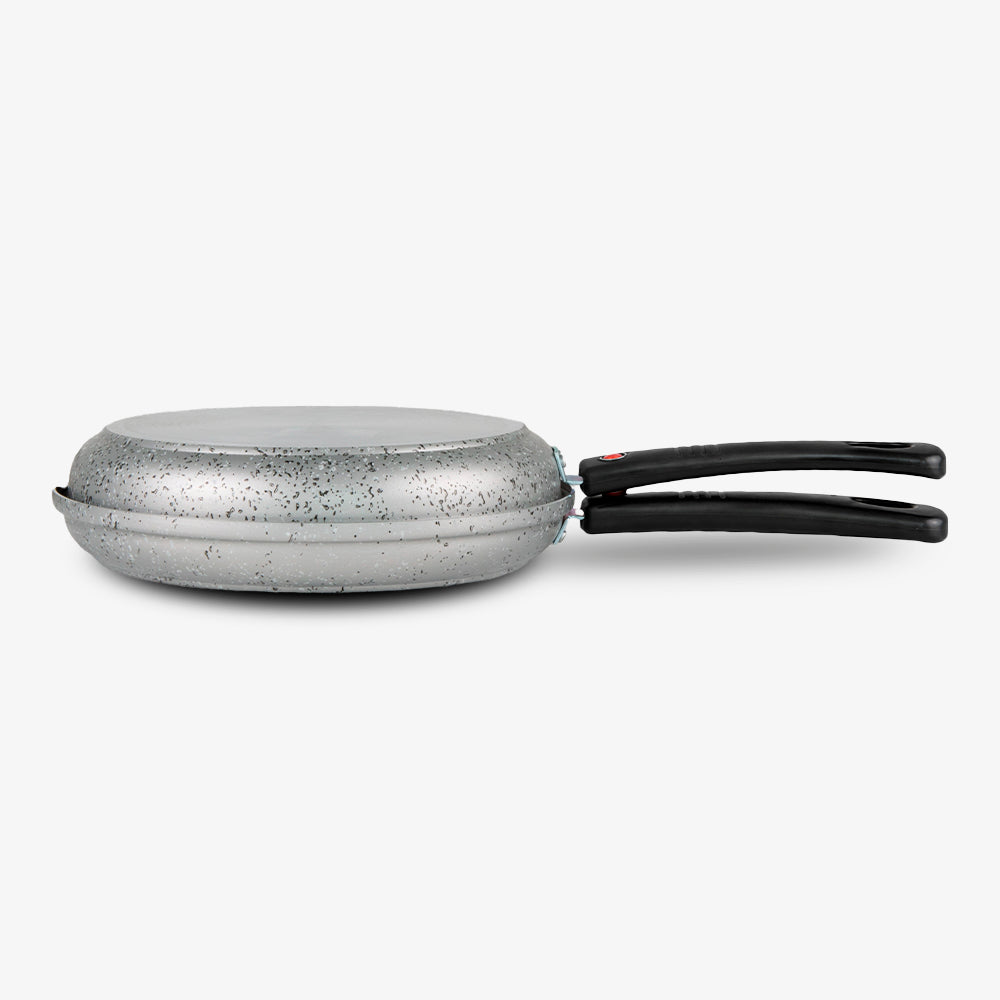 Fornetto Basso antiaderente maneggevole alluminio PFOA free antigraffio pratica cottura veloce made in italy_2