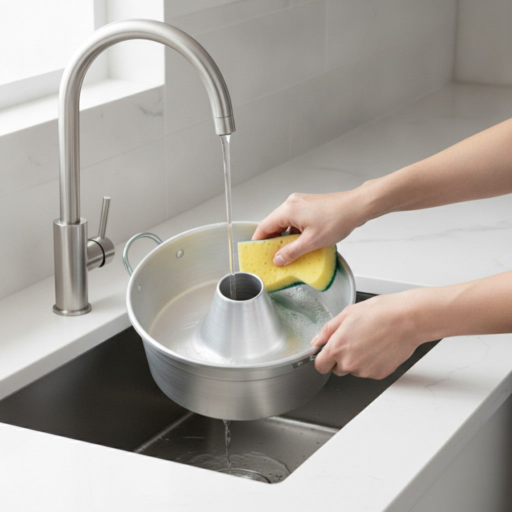 Fornetto Versilia in alluminio bianco durevole made in italy_7 - 7