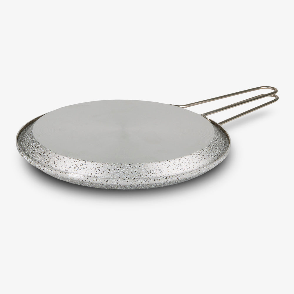 Girafrittata antiaderente maneggevole alluminio PFOA free antigraffio pratica cottura veloce made in italy_1