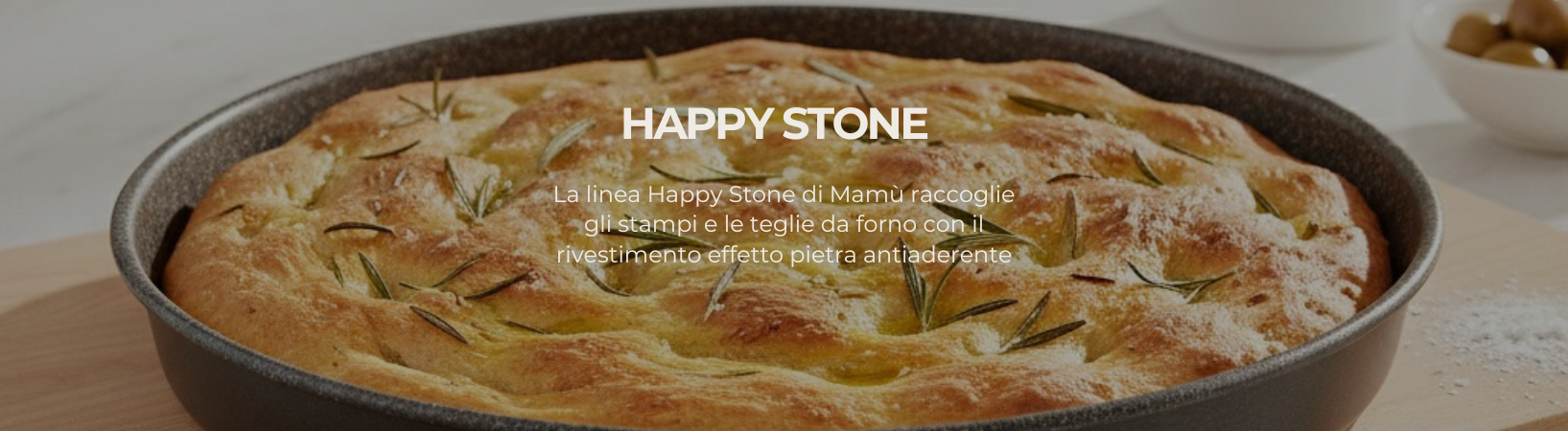 Happy Stone linea prodotti Mamu cookware