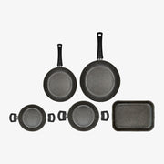 Set Small Family 5-teilig Topf, Kasserolle, Pfanne, Schwenkpfanne und Bräter – Foto 1