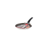 Non-stick crepe pan, easy to handle, PFOA-free, scratch-resistant aluminum, practical, fast cooking, made in Italy