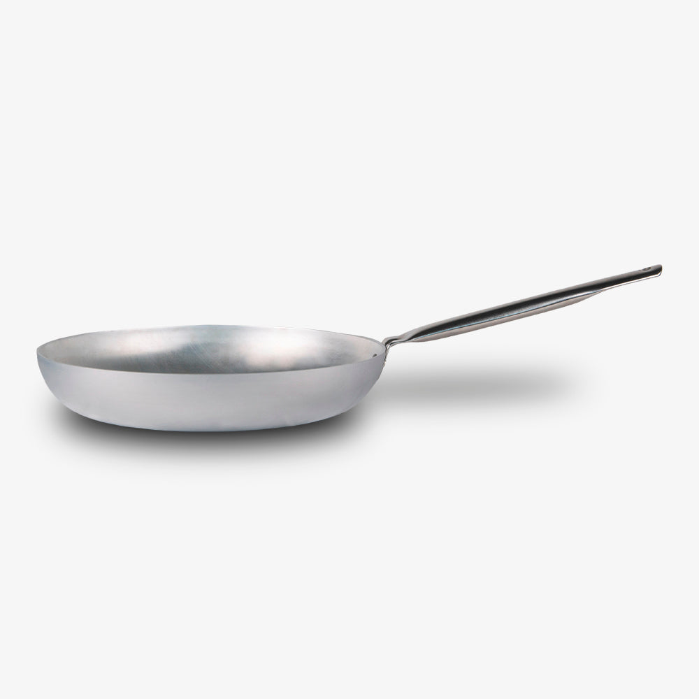 Padella alluminio puro linea professionale durevole 99,5% alluminio puro made in italy_2