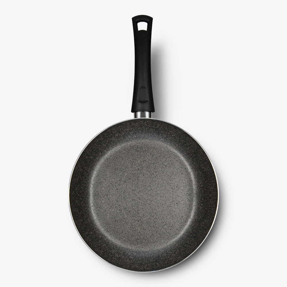 Padella antiaderente maneggevole alluminio PFOA free antigraffio pratica cottura veloce made in italy_3 - 3