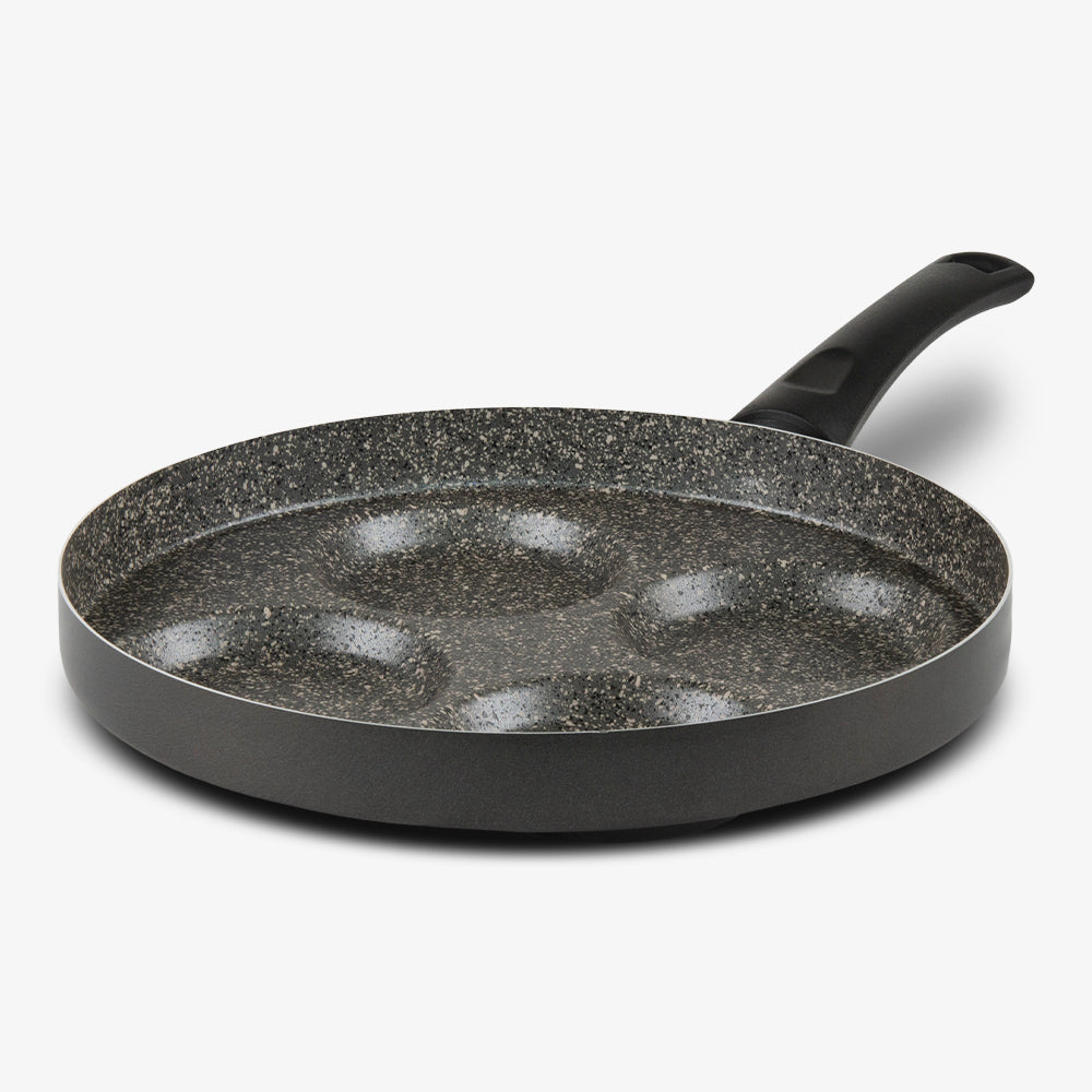 Padella pancake antiaderente alluminio 7 strati PFOA free antigraffio made in italy_1
