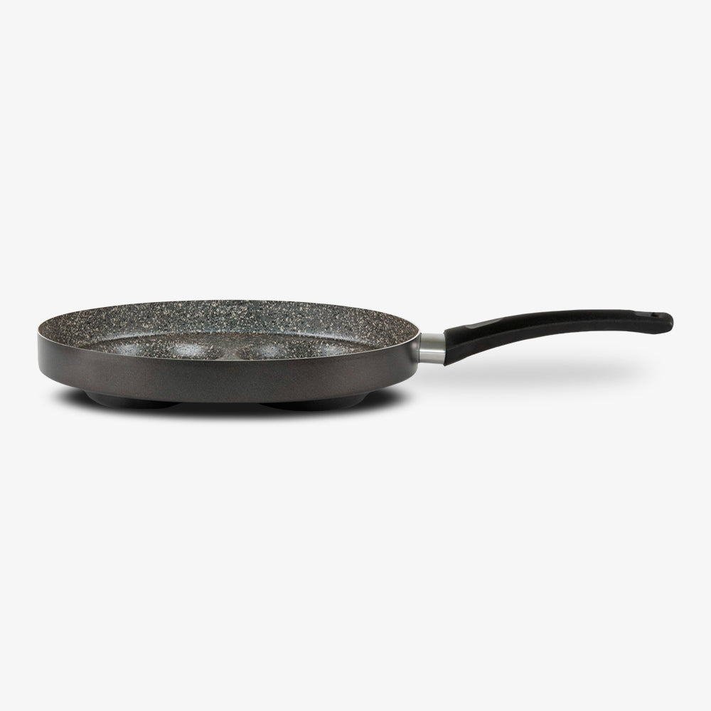Padella pancake antiaderente alluminio 7 strati PFOA free antigraffio made in italy_2