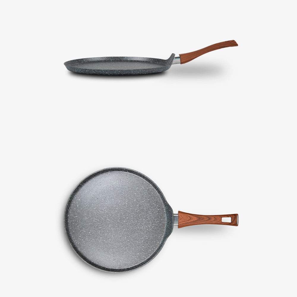 Induction plate with extra-resistant high thickness