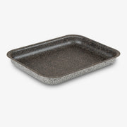 Rostiera Pizza antiaderente maneggevole alluminio PFOA free antigraffio pratica cottura veloce made in italy_1