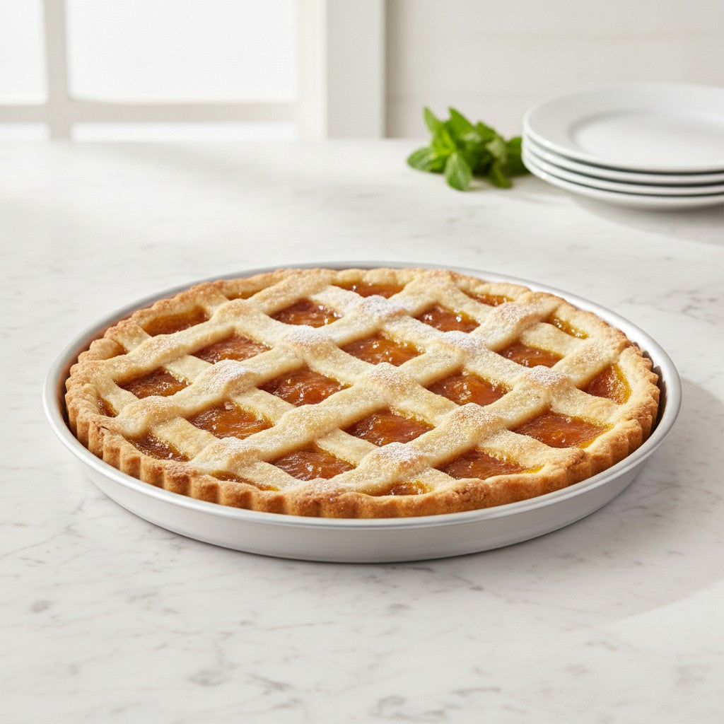 Ruoto Crostata in alluminio bianco durevole made in italy_8 - 8