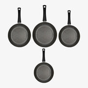 Set 4 padelle antiaderenti alluminio Ø 26/28/30/32 cm Janet 2.0 – foto 1