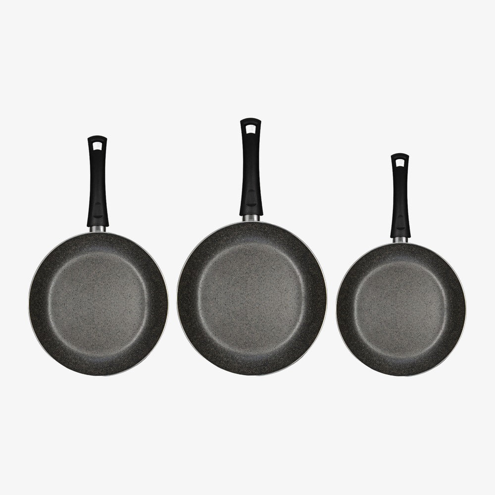 Set of 3 sauté pans in non-stick aluminium, Ø 26/28/30 cm Janet 2.0 – photo 1