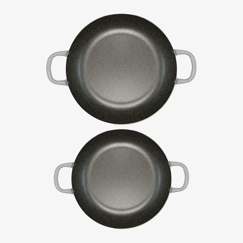 Set mit 2 Schmortöpfen aus Aluminium, Ø 36/40 cm Janet 2.0 – Foto 1 - 1