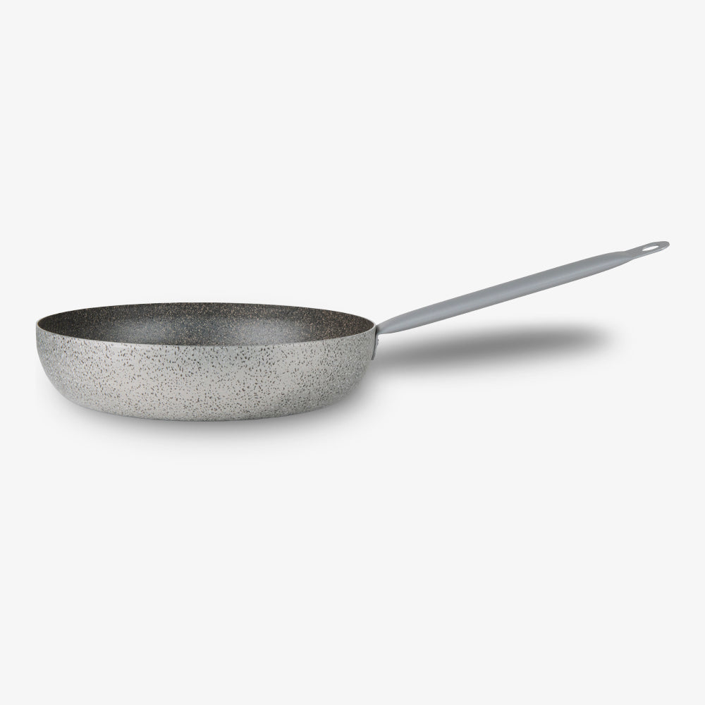 Saltapasta antiaderente maneggevole alluminio con un manico lungo in ferro PFOA free antigraffio pratica cottura veloce made in italy_2