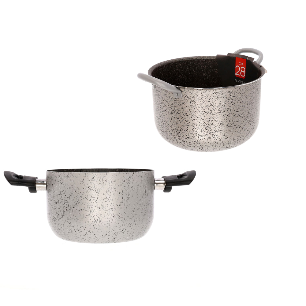 Mamù Set 2 pentole antiaderenti in alluminio PFOA free antigraffio made in italy_1