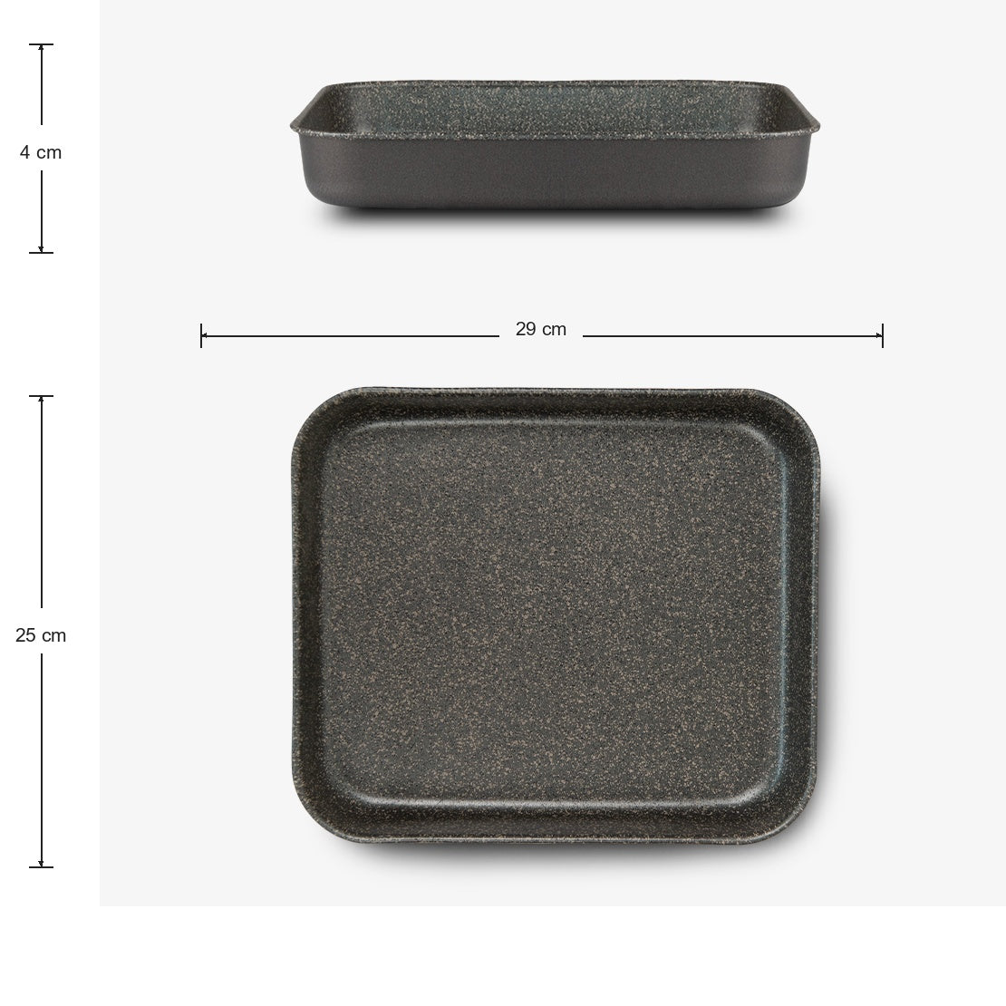 Sfornatutto low non-stick aluminum 7-layer PFOA free scratch-resistant made in Italy