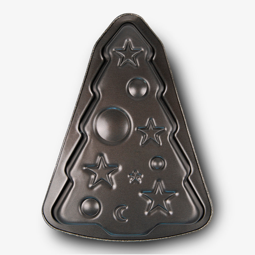 Stampo Albero di Natale antiaderente alluminio 7 strati PFOA free antigraffio made in italy_4