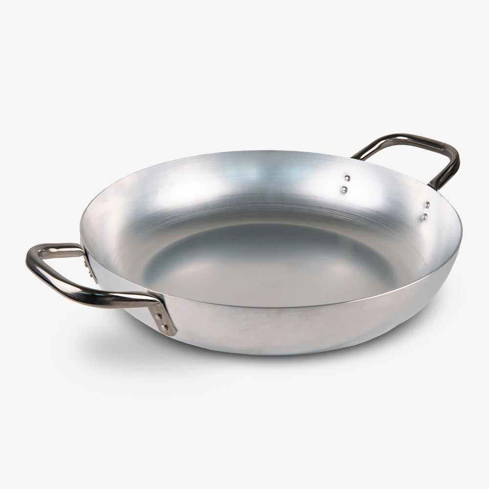 Tegame alluminio puro linea professionale durevole 99,5% alluminio puro made in italy_1