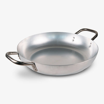 Tegame alluminio puro linea professionale durevole 99,5% alluminio puro made in italy
